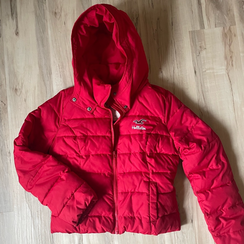 Hollister juniors size medium winter coat